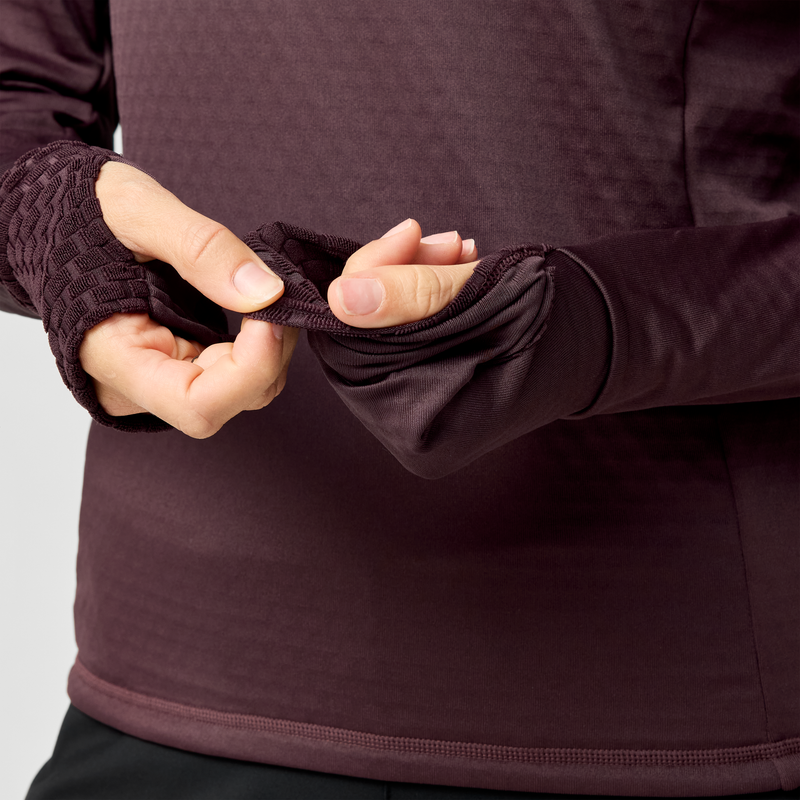 Women's Momentum Thermal 1/4 Zip - Cocoa