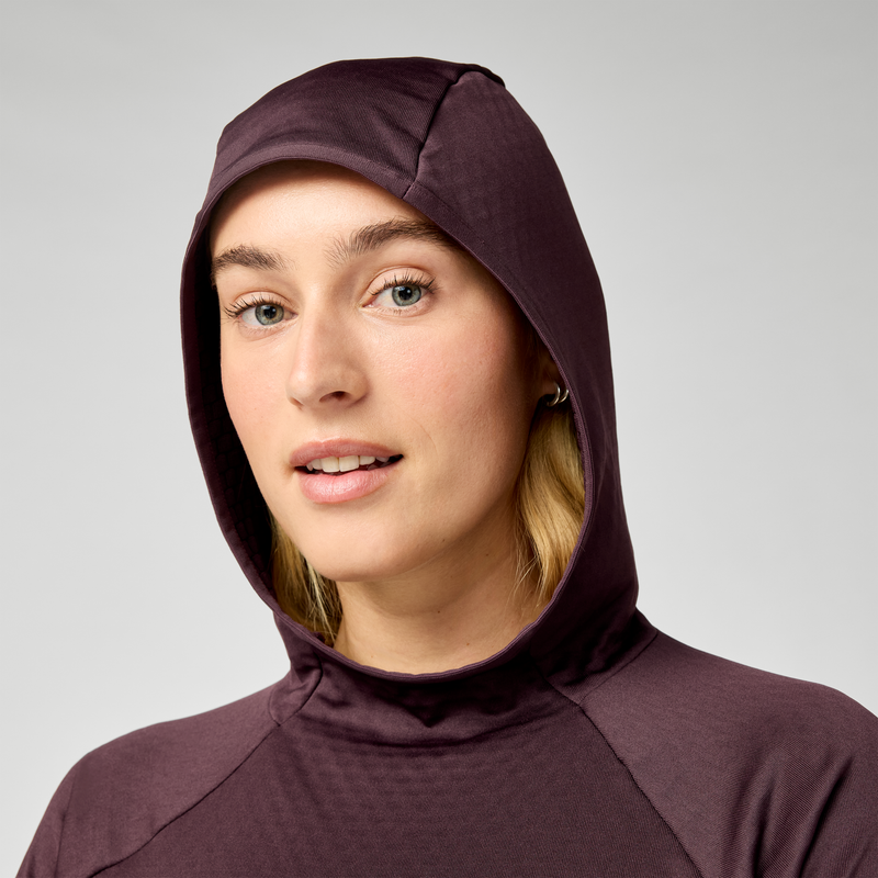 Women's Momentum Thermal Hoodie - Cocoa
