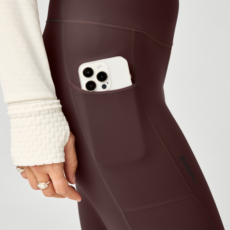 Women's Momentum Thermal Tights - Cocoa