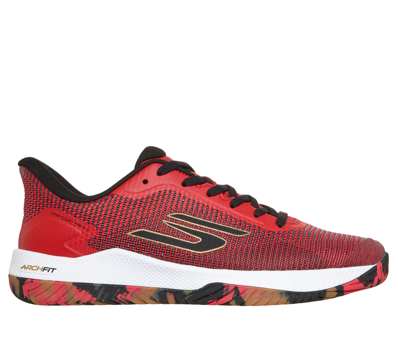 Men's Viper Court Pro 2.0 - Red/Black