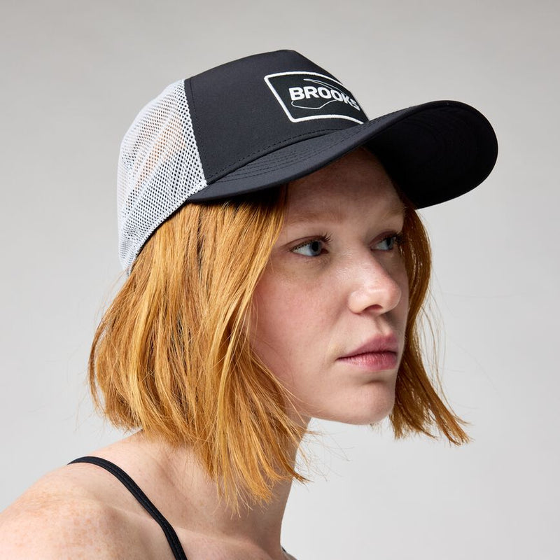 Surge Trucker Hat (033 - Black/White)