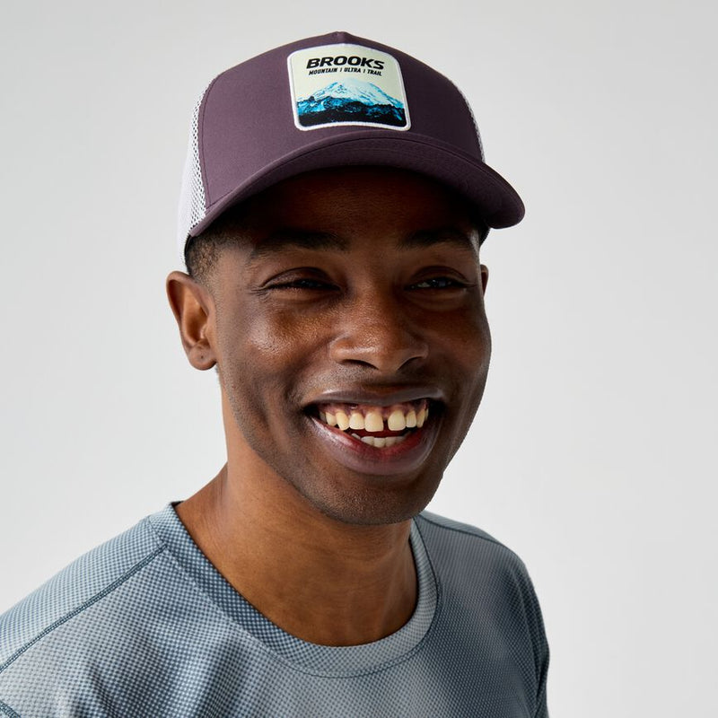 Surge Trucker Hat (254 - Dark Russet/White/Atomic Blue)