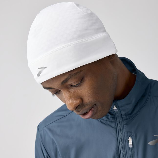 Unisex Notch Thermal Beanie 2.0 (100 - White)