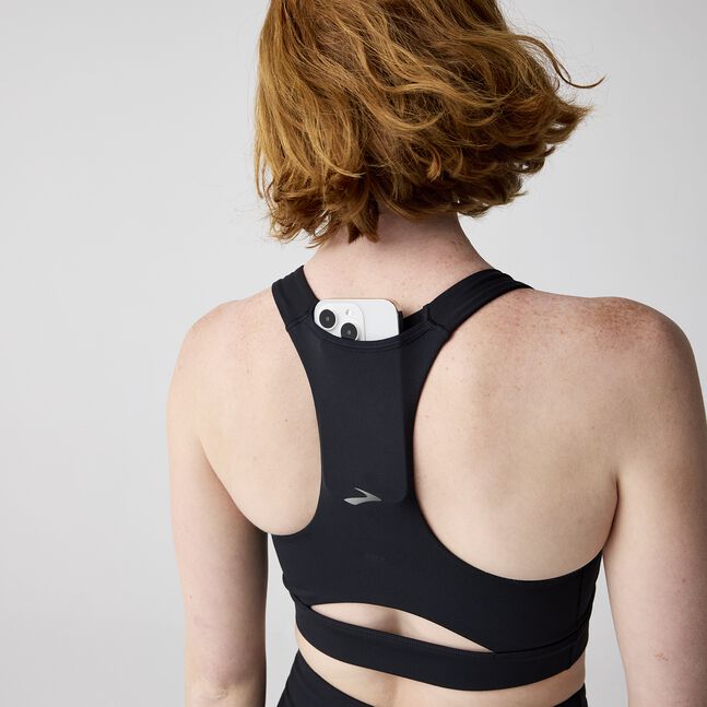 Women's Luxe Pocket Bra (001 - Black)