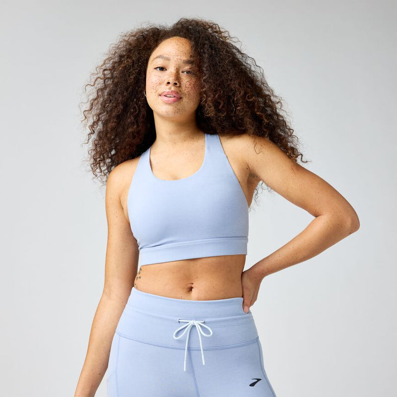 Women's Luxe Pocket Bra (472 - Heather Halogen Blue)