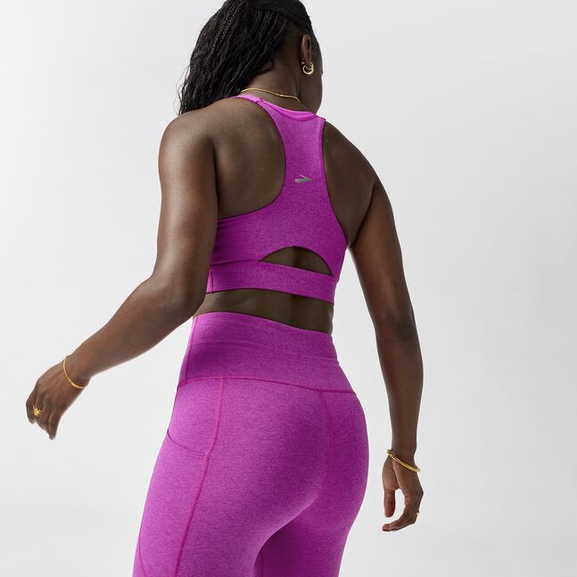 Women's Luxe Tight (512 - Heather Magenta)
