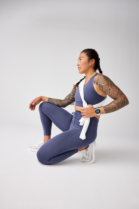 Women's Luxe Pocket Bra (476 - Htr Nightshadow)