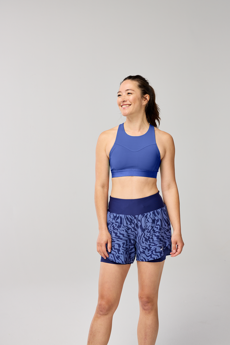 Women's Drive Pocket Run Bra (439 Bluebell) — TC Running Co