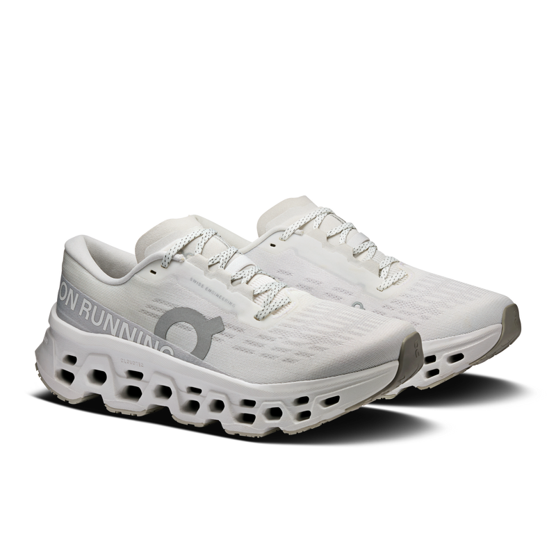 Women's Cloudmonster 3 (White/Wolf)
