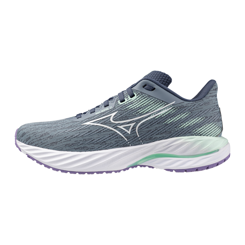 Women's Wave Inspire 21 (9T00 - Tradewinds/White) — TC Running Co