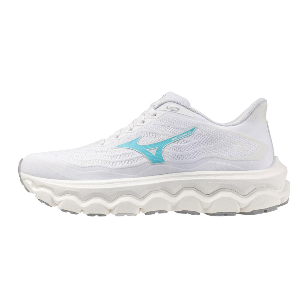 Women's Wave Horizon 8 (0054 - White/Tangerine Turquoise) — TC