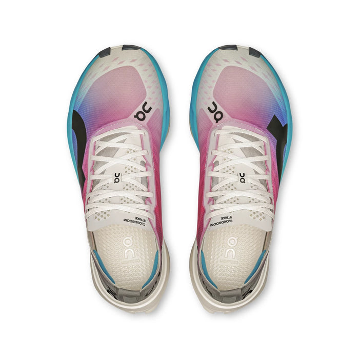 エゴヨ Women's Cloudboom Strike (White/Horizon) — TC Running Co