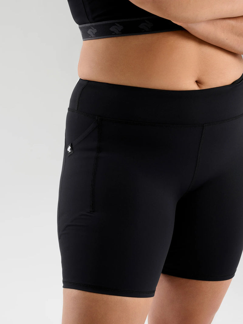 Women's Speed Leggy 7" (Black)