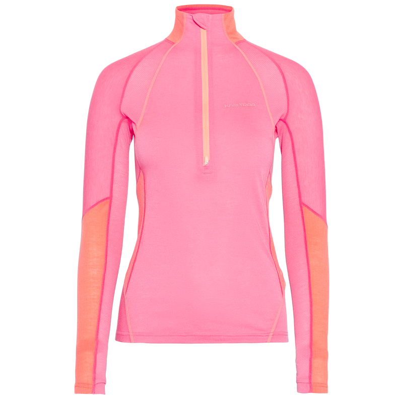 Women's Alma Half Zip (Bubblegum)