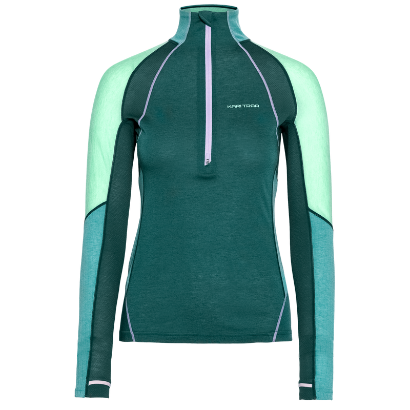 Women's Alma Half Zip (Peacock)