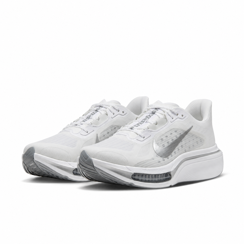 Women’s Pegasus Plus 2 (White/Metallic Silver-Off White)