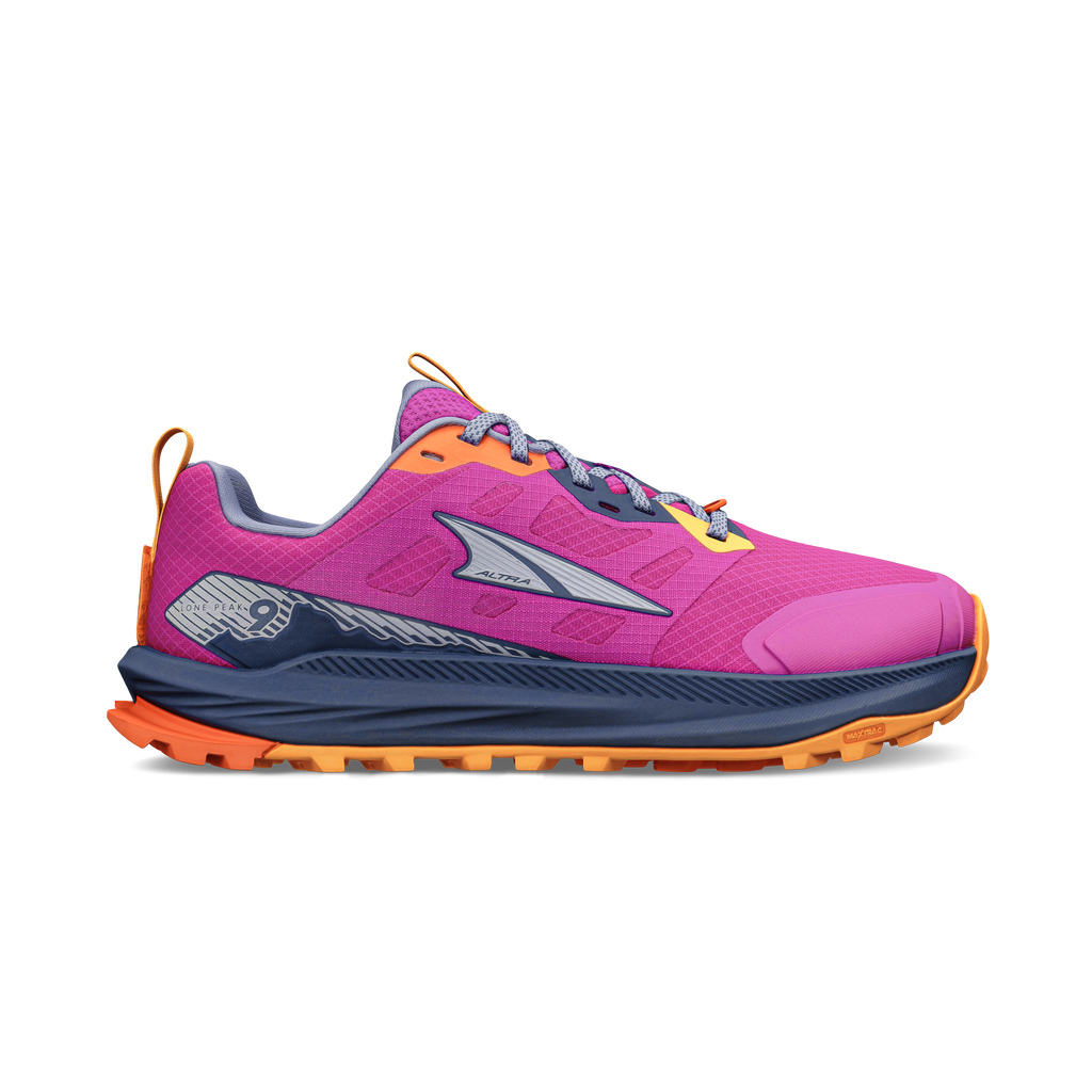Women's Lone Peak 9+ (664 - Raspberry) — TC Running Co