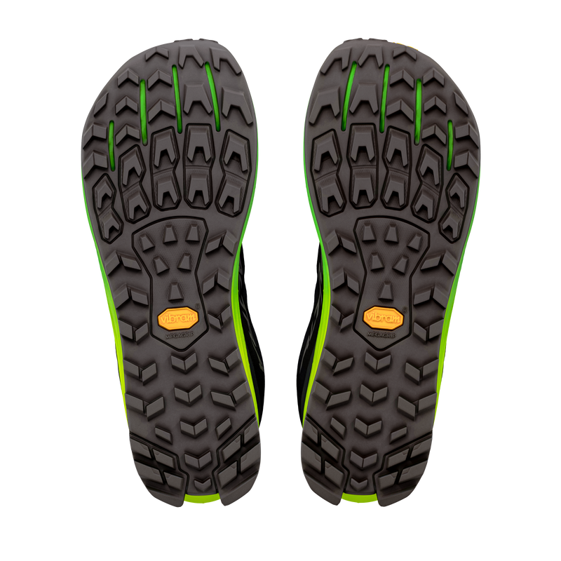 Men's Lone Peak 9+ (88D - Black/Dark Gull Grey/Gecko)