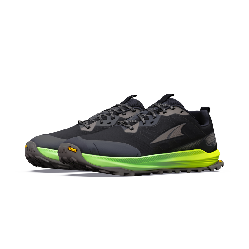 Men's Lone Peak 9+ (88D - Black/Dark Gull Grey/Gecko)
