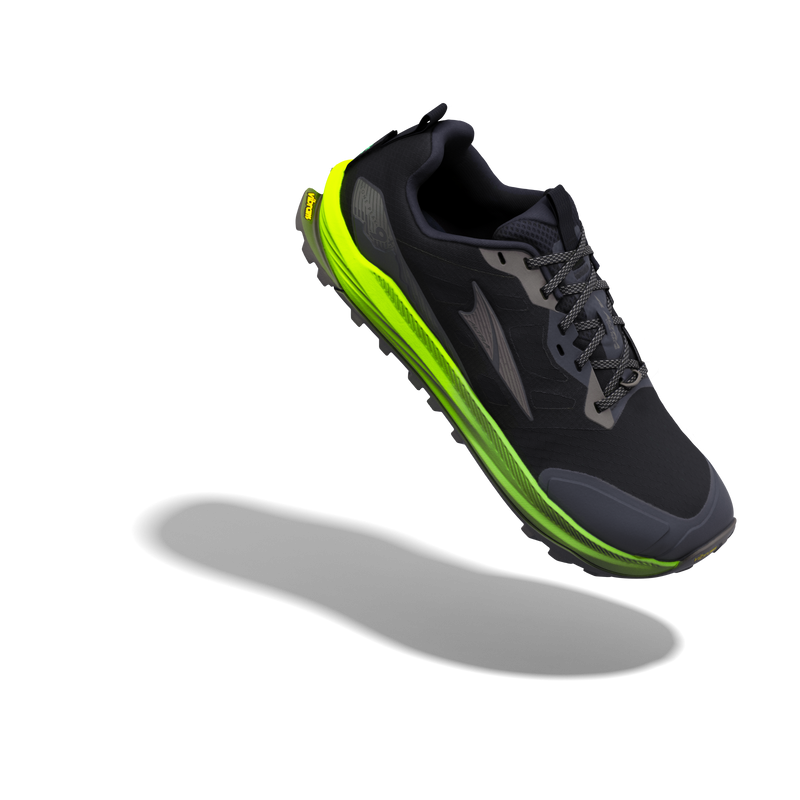 Men's Lone Peak 9+ (88D - Black/Dark Gull Grey/Gecko)