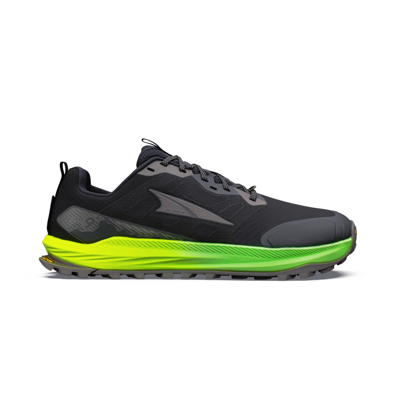 Men's Lone Peak 9+ (88D - Black/Dark Gull Grey/Gecko)