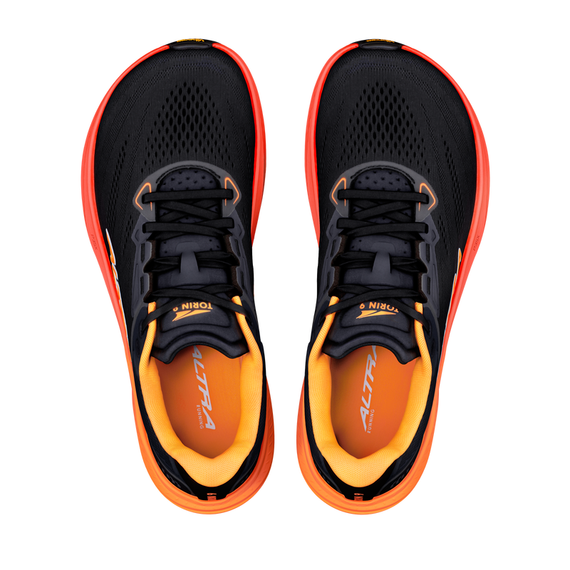 Men's Torin 9 (87P - Black/Orange Pop/Fiery Coral)
