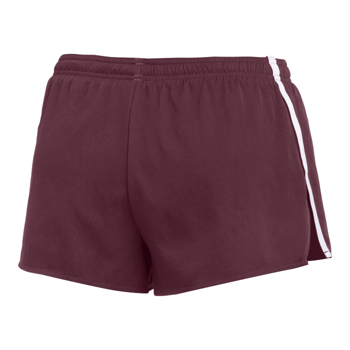 Men's Fast 2" Short (670 - Team Dark Maroon/Team White/Team White)