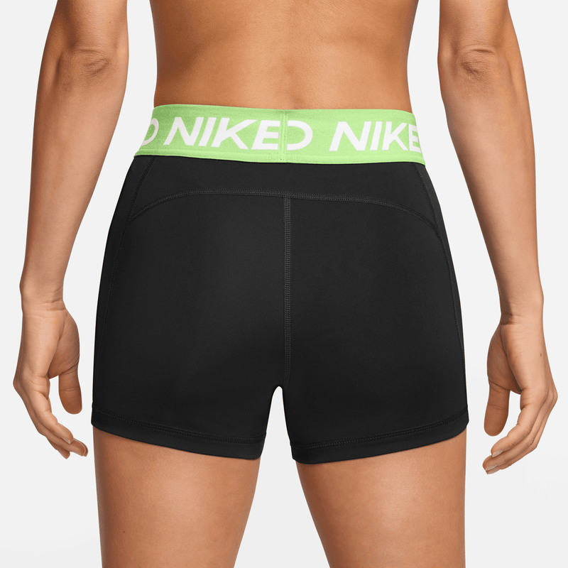 Women's Pro 3" Shorts (035 - Black/Barely Volt/White)
