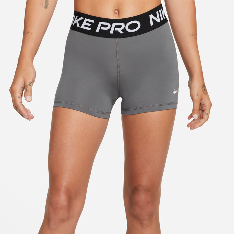 Women's Pro 3" Shorts (068 - Iron Grey/Black/White)