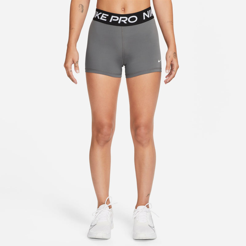 Women's Pro 3" Shorts (068 - Iron Grey/Black/White)