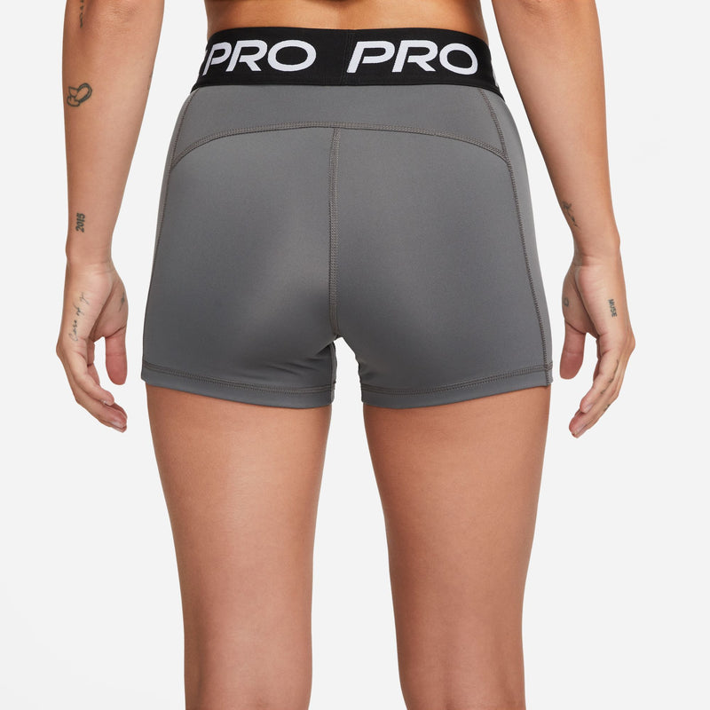 Women's Pro 3" Shorts (068 - Iron Grey/Black/White)