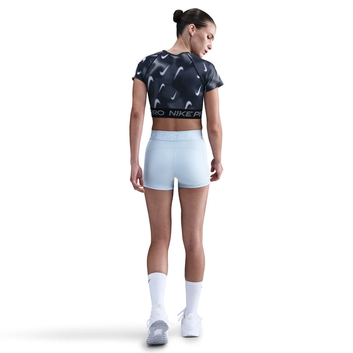 Women's Pro 3" Shorts (441 - Celestine Blue/White)