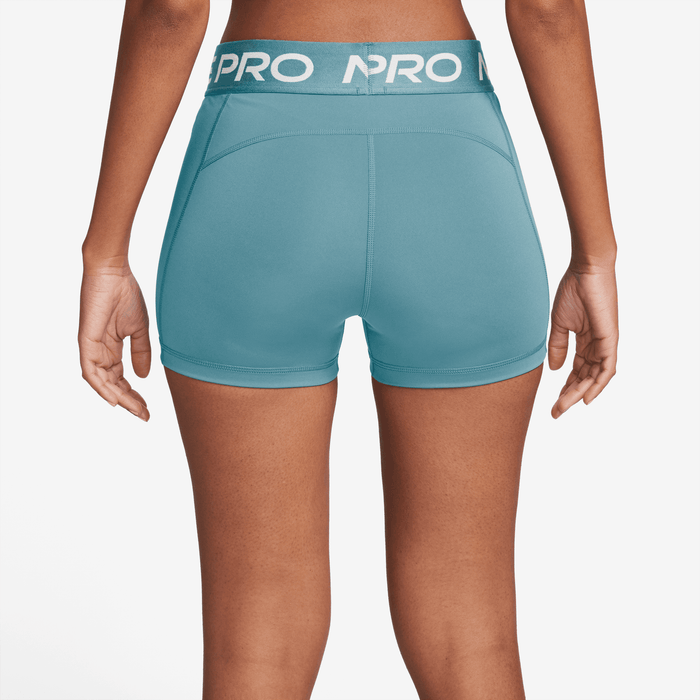 Women's Pro 3" Shorts (464 - Denim Turqoise/White)