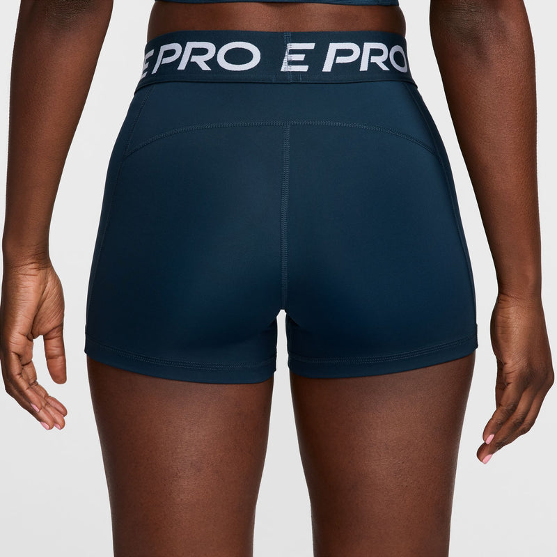 Women's Pro 3" Shorts (478 - Armory Navy/White)