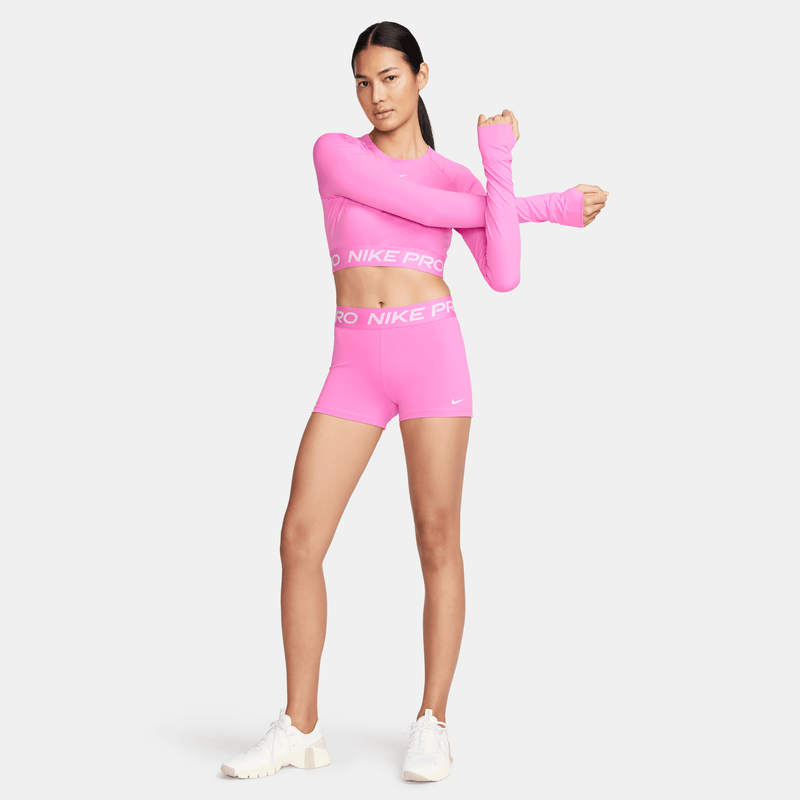 Women's Pro 3" Shorts (675 - Playful Pink/White)