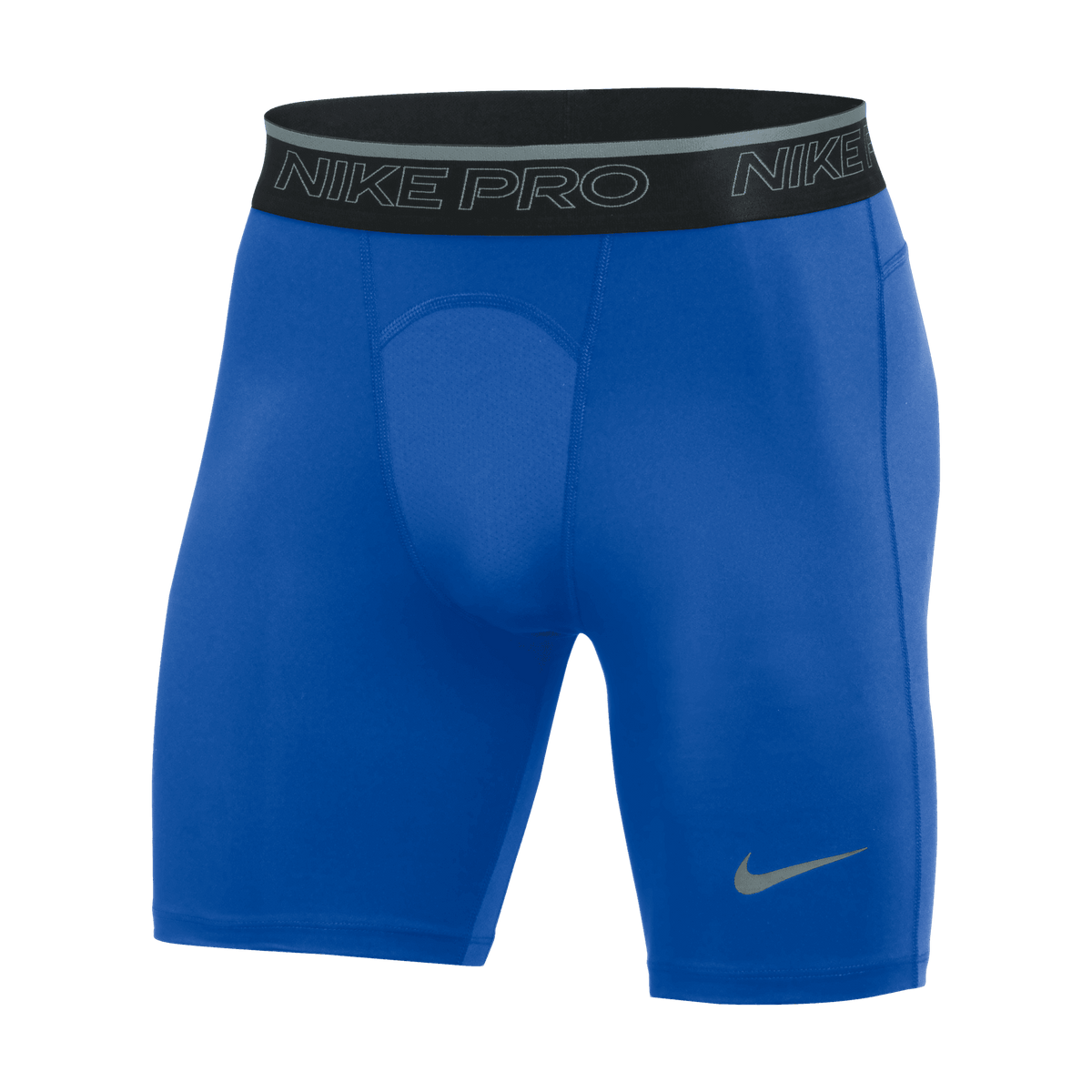 Mens Nike Pro Short 493 Game Royalcool Grey — Tc Running Co 5677