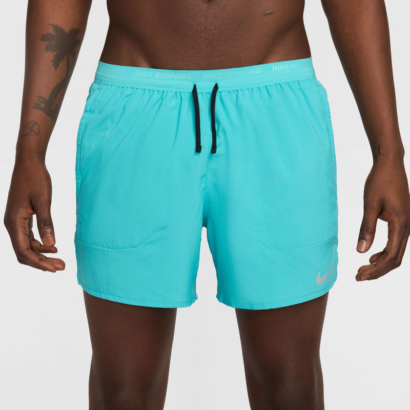 Men's DRI-FIT Stride 5" Shorts (345 - Dusty Cactus/Black/Reflective Silver)