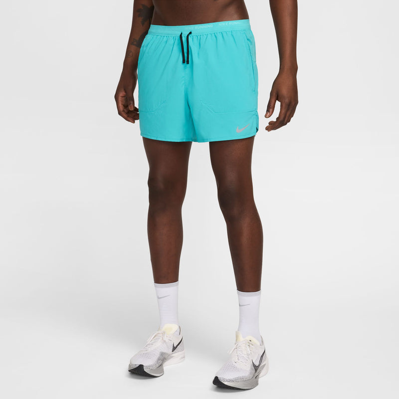 Men's DRI-FIT Stride 5" Shorts (345 - Dusty Cactus/Black/Reflective Silver)