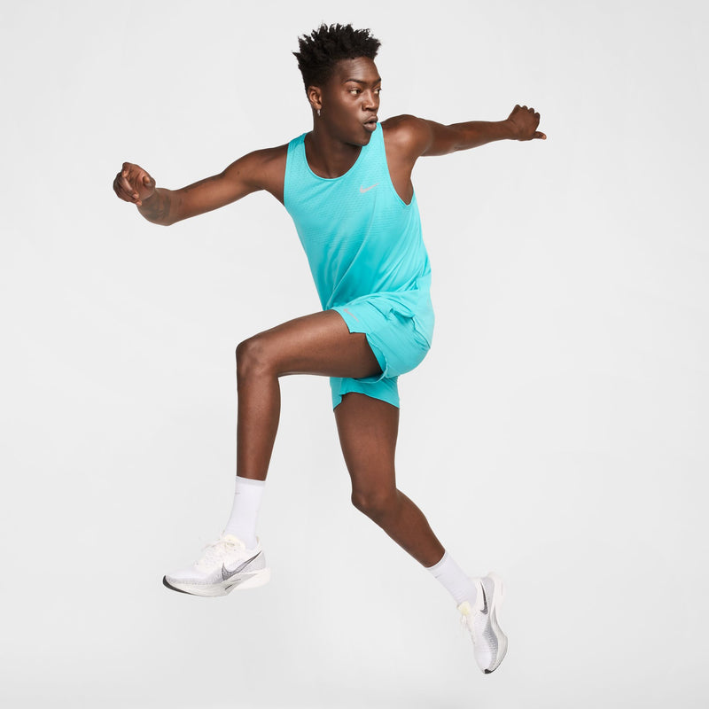 Men's DRI-FIT Stride 5" Shorts (345 - Dusty Cactus/Black/Reflective Silver)