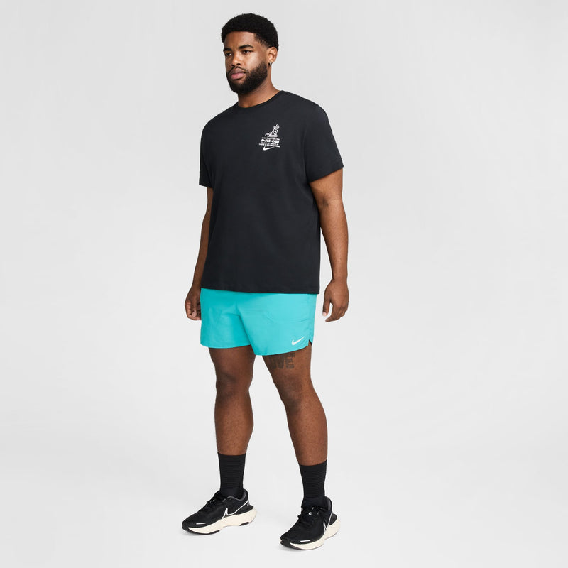 Men's DRI-FIT Stride 5" Shorts (345 - Dusty Cactus/Black/Reflective Silver)