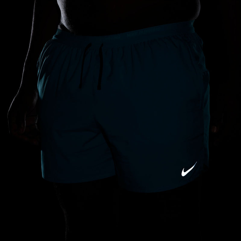 Men's DRI-FIT Stride 5" Shorts (345 - Dusty Cactus/Black/Reflective Silver)