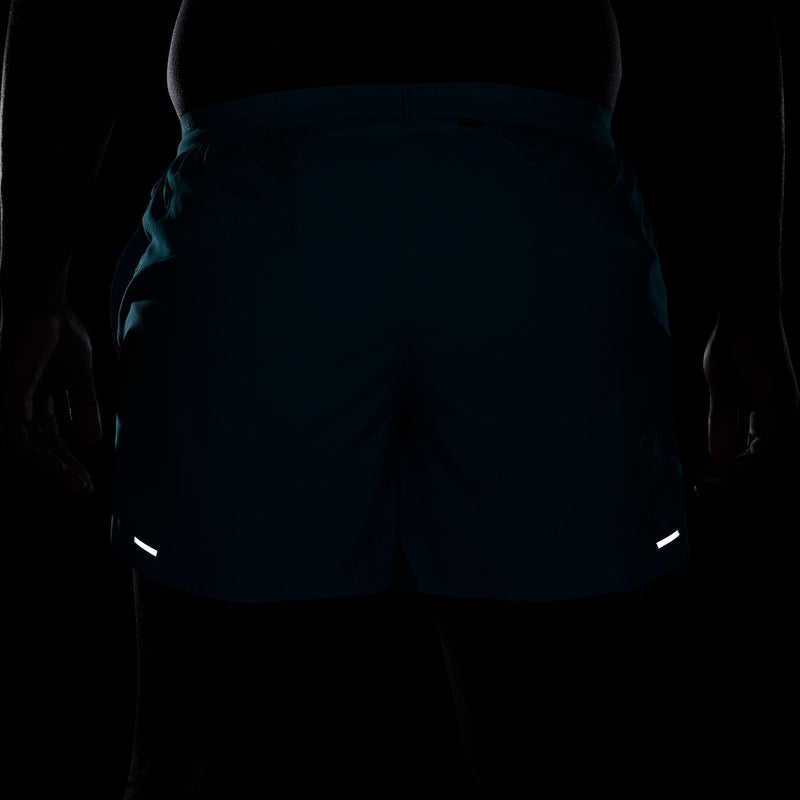 Men's DRI-FIT Stride 5" Shorts (345 - Dusty Cactus/Black/Reflective Silver)