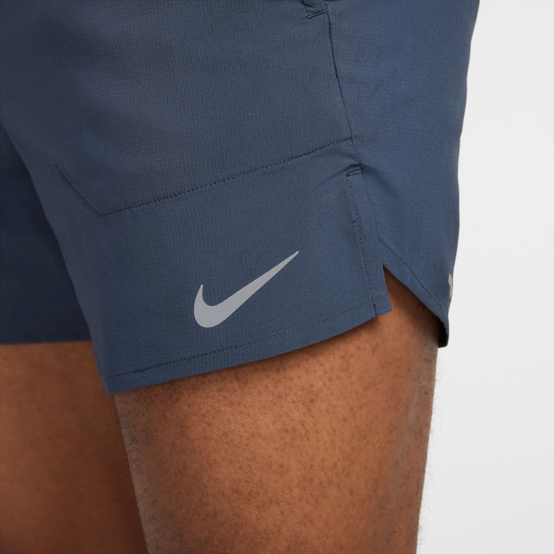 Men's DRI-FIT Stride 5" Shorts (437 - Thunder Blue/Black/Reflective Silver)