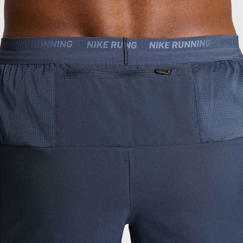 Men's DRI-FIT Stride 5" Shorts (437 - Thunder Blue/Black/Reflective Silver)