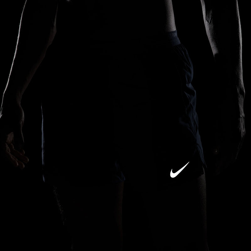Men's DRI-FIT Stride 5" Shorts (437 - Thunder Blue/Black/Reflective Silver)