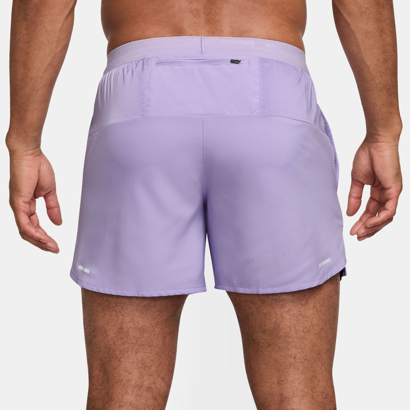 Men's DRI-FIT Stride 5" Shorts (515 - Hydrangeas/Black/Reflective Silver)