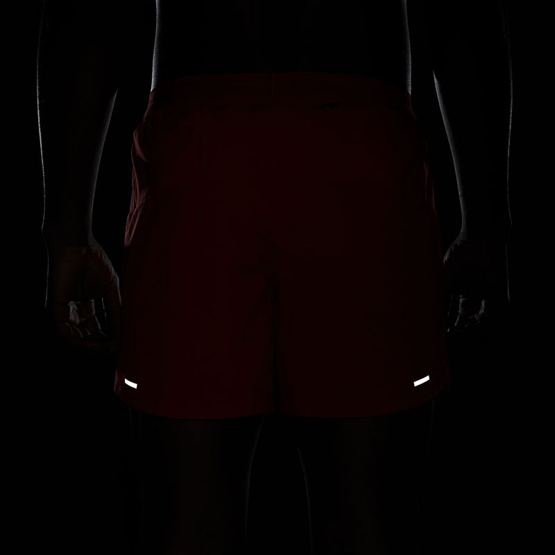 Men's DRI-FIT Stride 5" Shorts (657 - University Red/Black/Reflective Silver)