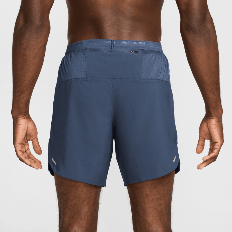 Men's DRI-FIT Stride 7" 2-in-1 Shorts (437 -  Thunder Blue/Reflective Silver)