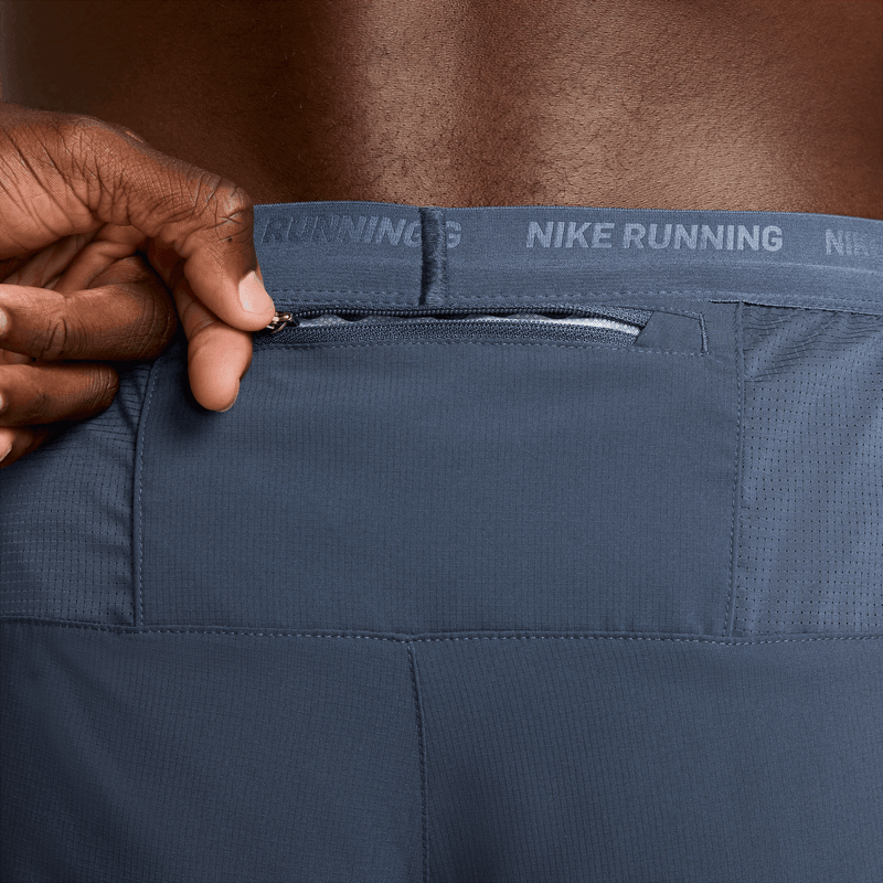 Men's DRI-FIT Stride 7" 2-in-1 Shorts (437 -  Thunder Blue/Reflective Silver)
