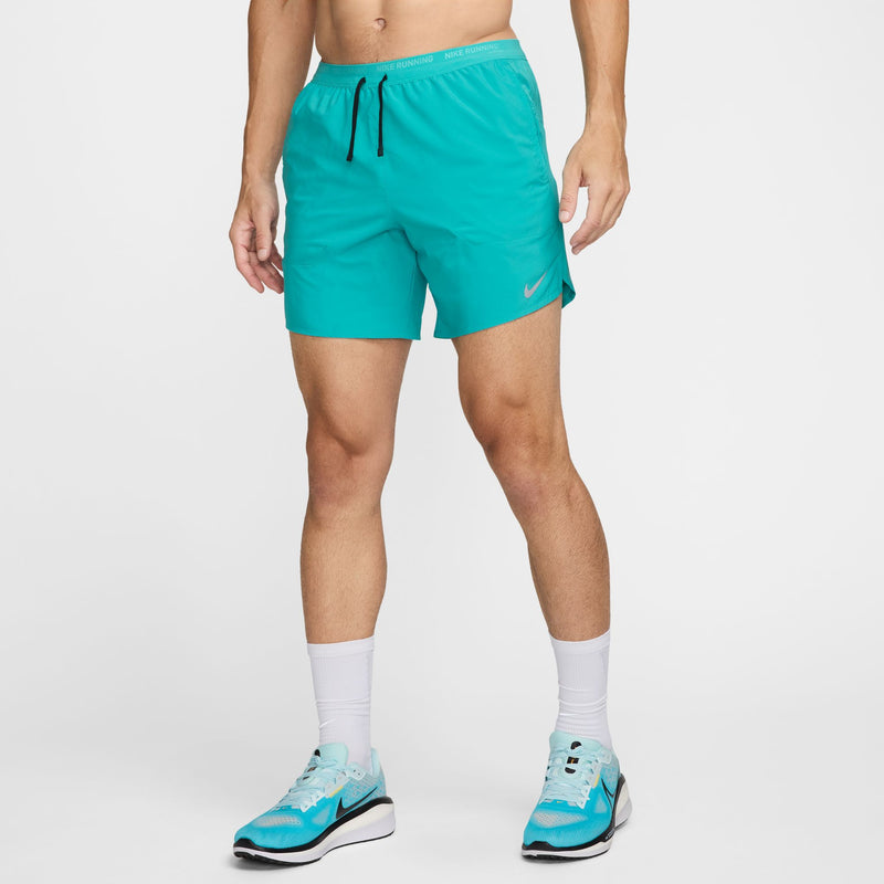 Men's DRI-FIT Stride 7" Shorts (345 - Dusty Cactus/Black/Reflective Silver)